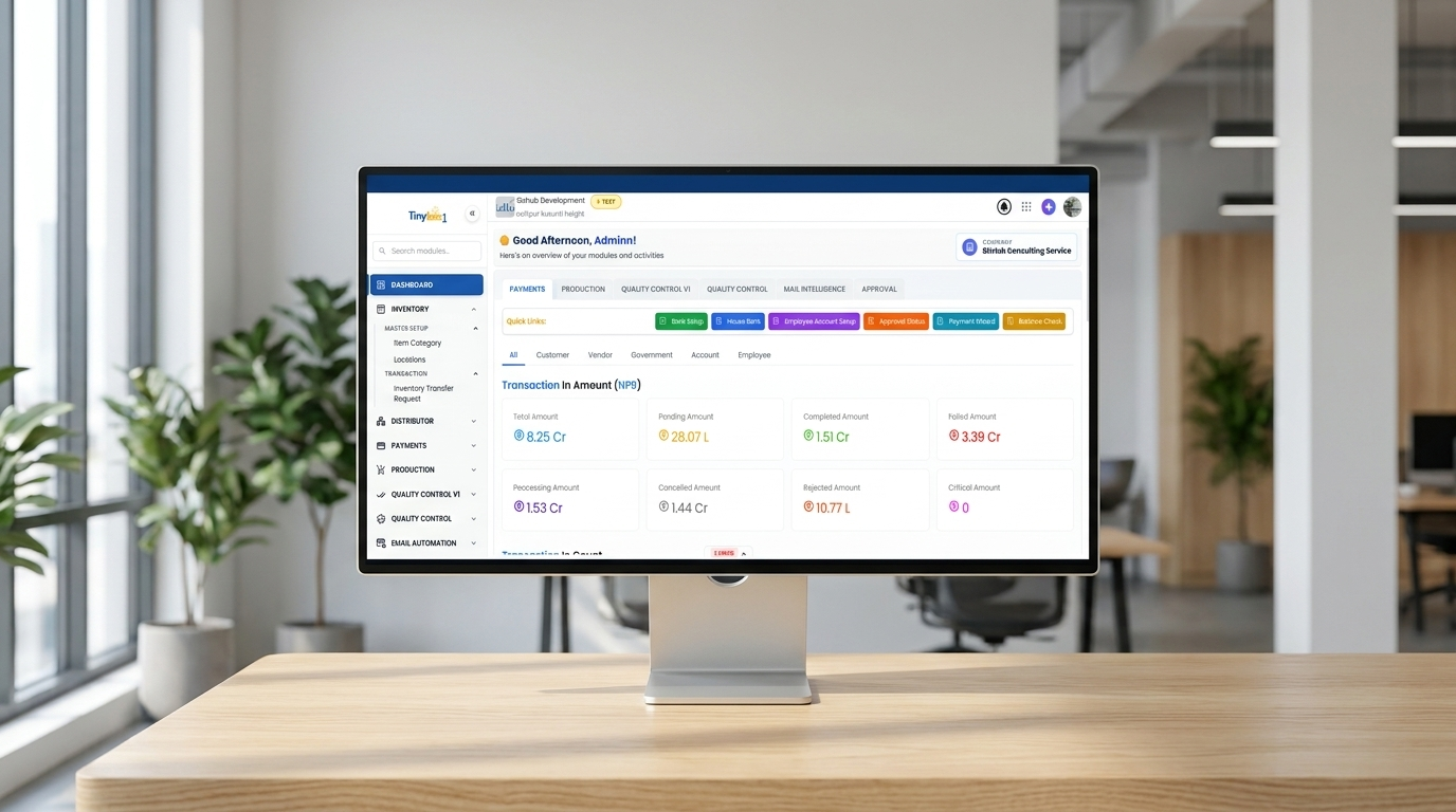 TinyBee1 Dashboard Showcase